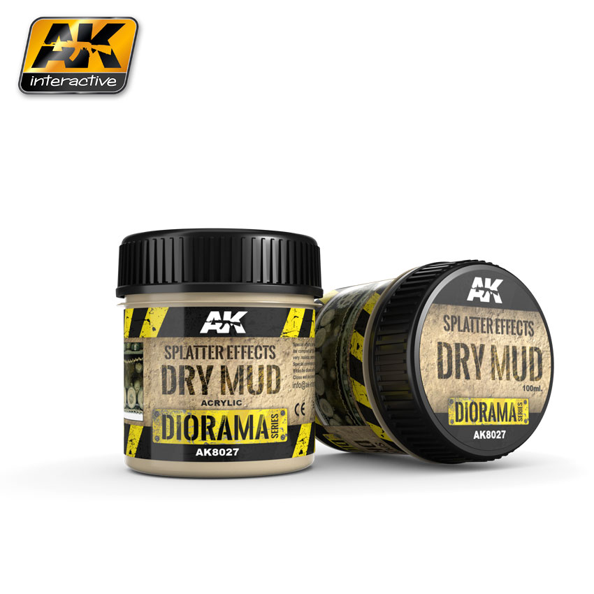 AK - SPLATTER EFFECTS DRY MUD 100ML
