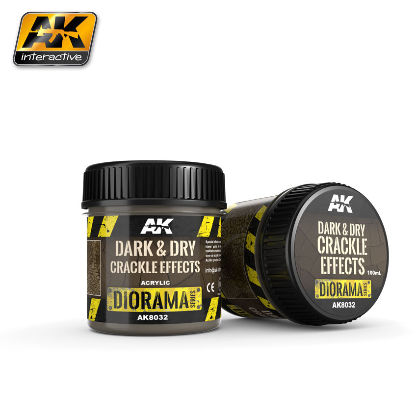 AK - DARK & DRY CRACKLE EFFECTS 100ML