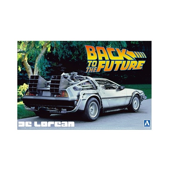 AOSHIMA 1/24 - Delorean Back to the Future Part 1