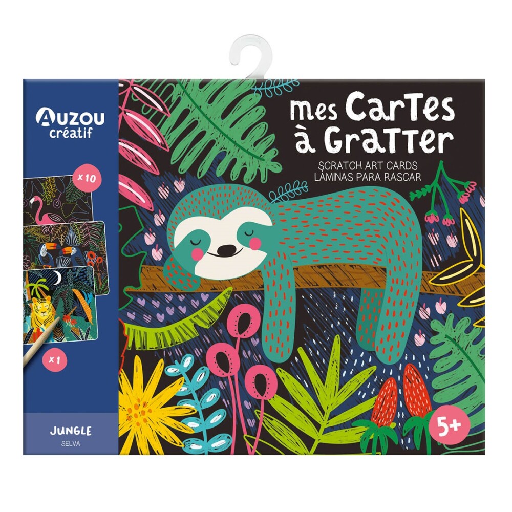 AUZOU - Scratch Art – Giungla