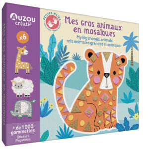 AUZOU - Mosaico brillante animali