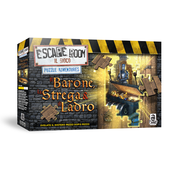 CRANIO - Escape Room Puzzle - Il Barone, la Strega e il Ladro