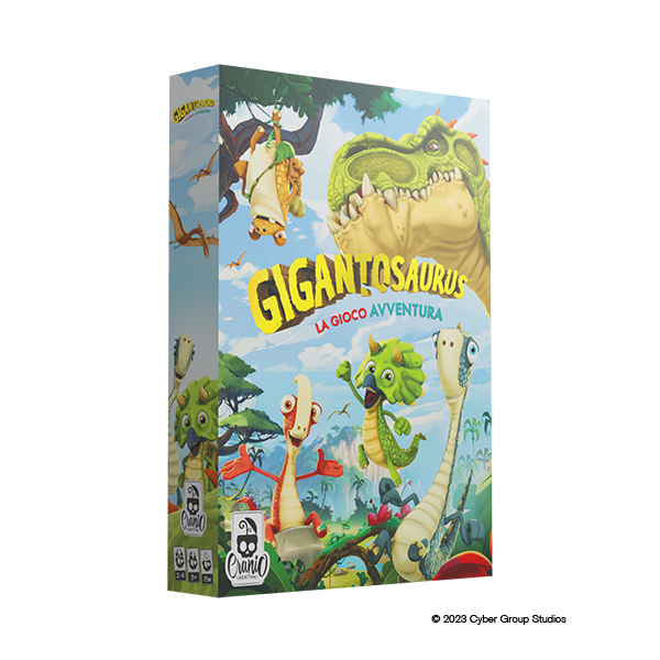 CRANIO - Gigantosaurus - La Gioco Avventura