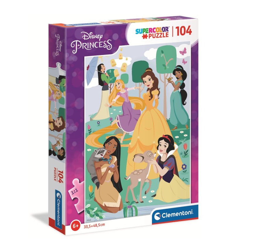 CLEMENTONI 104 PZ -PRINCIPESSE