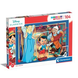CLEMENTONI 104 PZ - PINOCCHIO