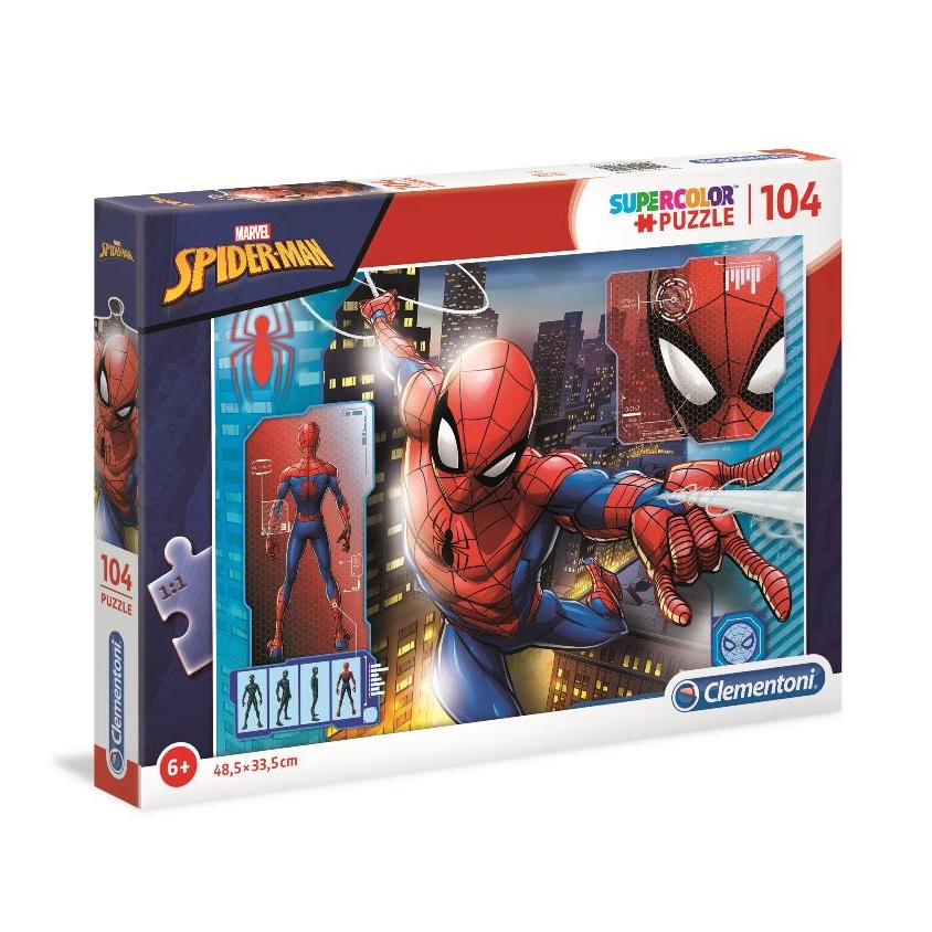 CLEMENTONI 104 PZ - SPIDER-MAN