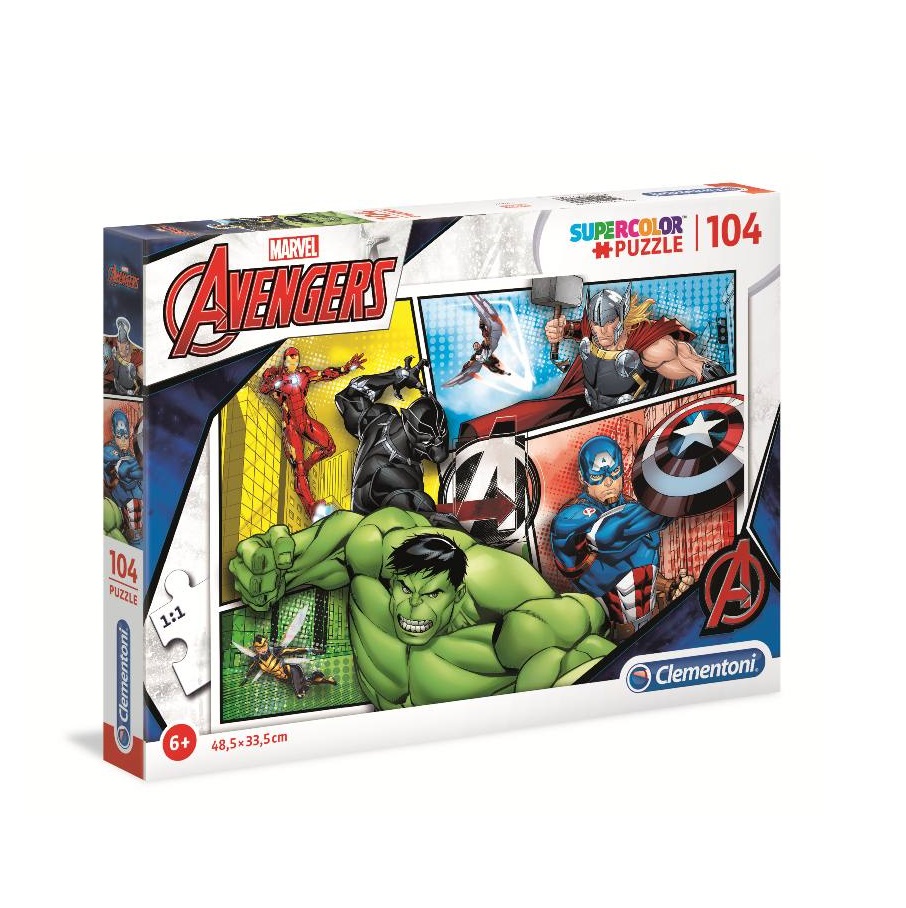 CLEMENTONI 104 PZ - MARVEL AVANGERS