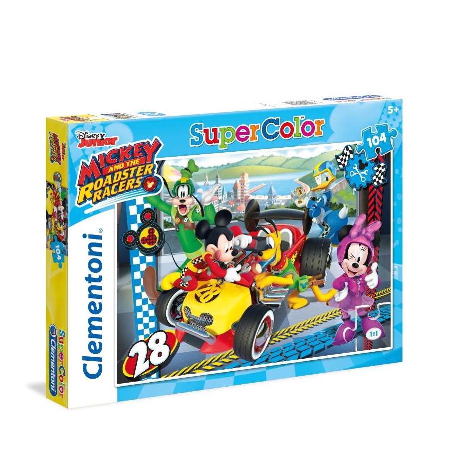 CLEMENTONI 104 PZ - PAMICKEY AND THE ROADSTER RACERS