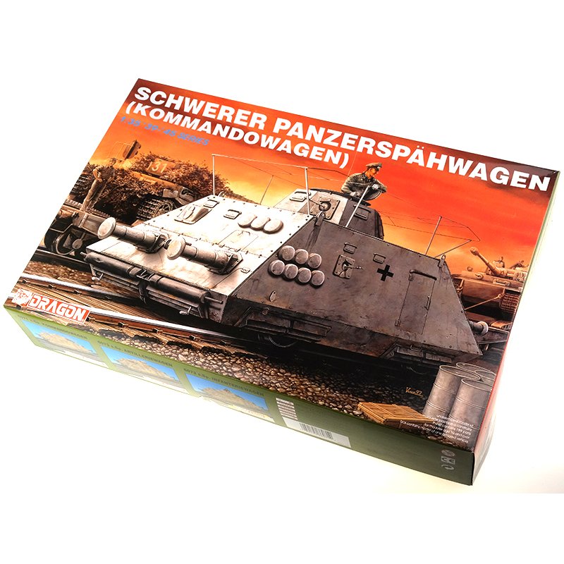 DRAGON 1/35 - SCHWERER PANZERSPAHWAGON KOMMAN