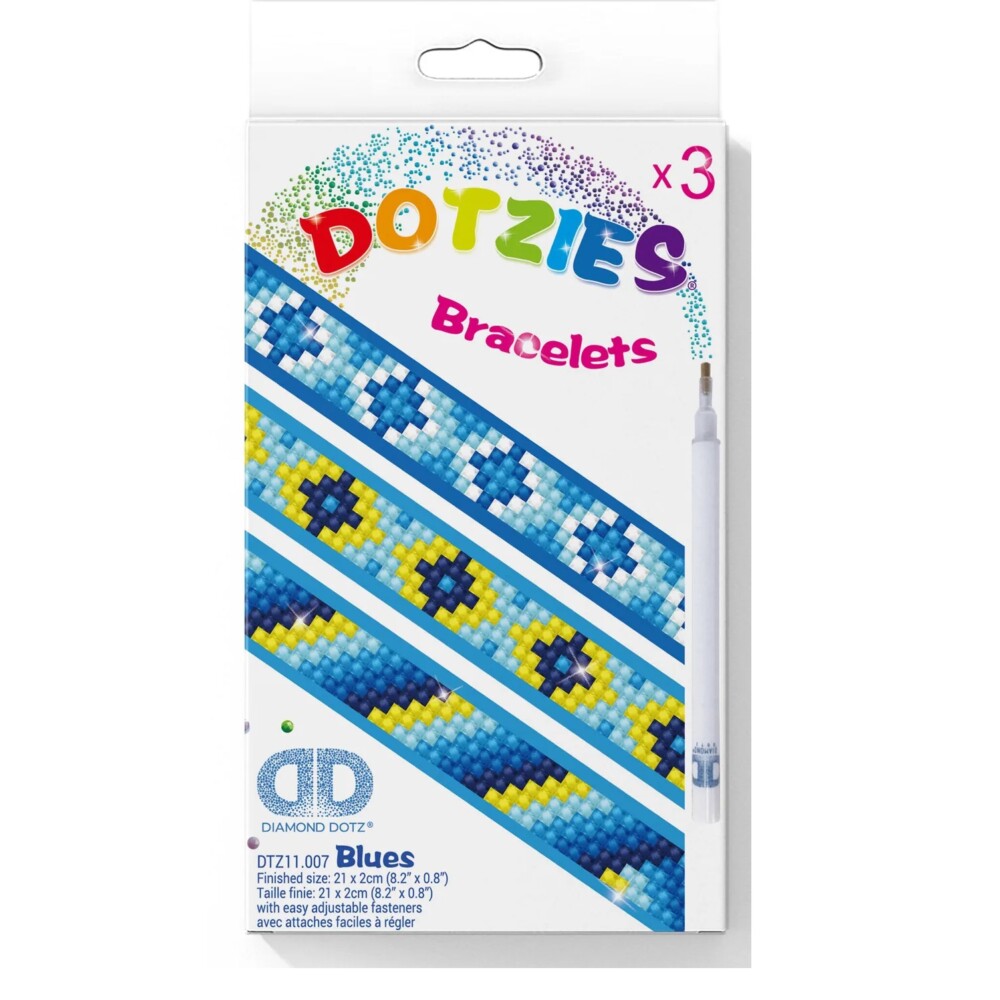 DIAMOND DOTZ - Dotzies® Blues ( braccialetti )