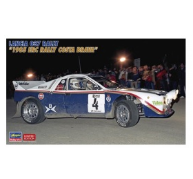 ASEGAWA 1/24 -  Lancia 037 Rally "1985 ERC Rally Costa Brava"