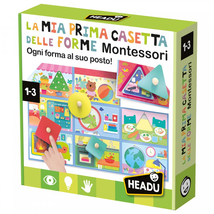 HEADU - La Mia Prima Casetta delle Forme Montessori