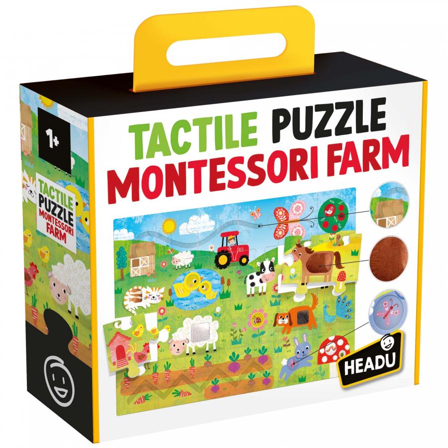 HEADU - Tactile Puzzle Montessori Farm