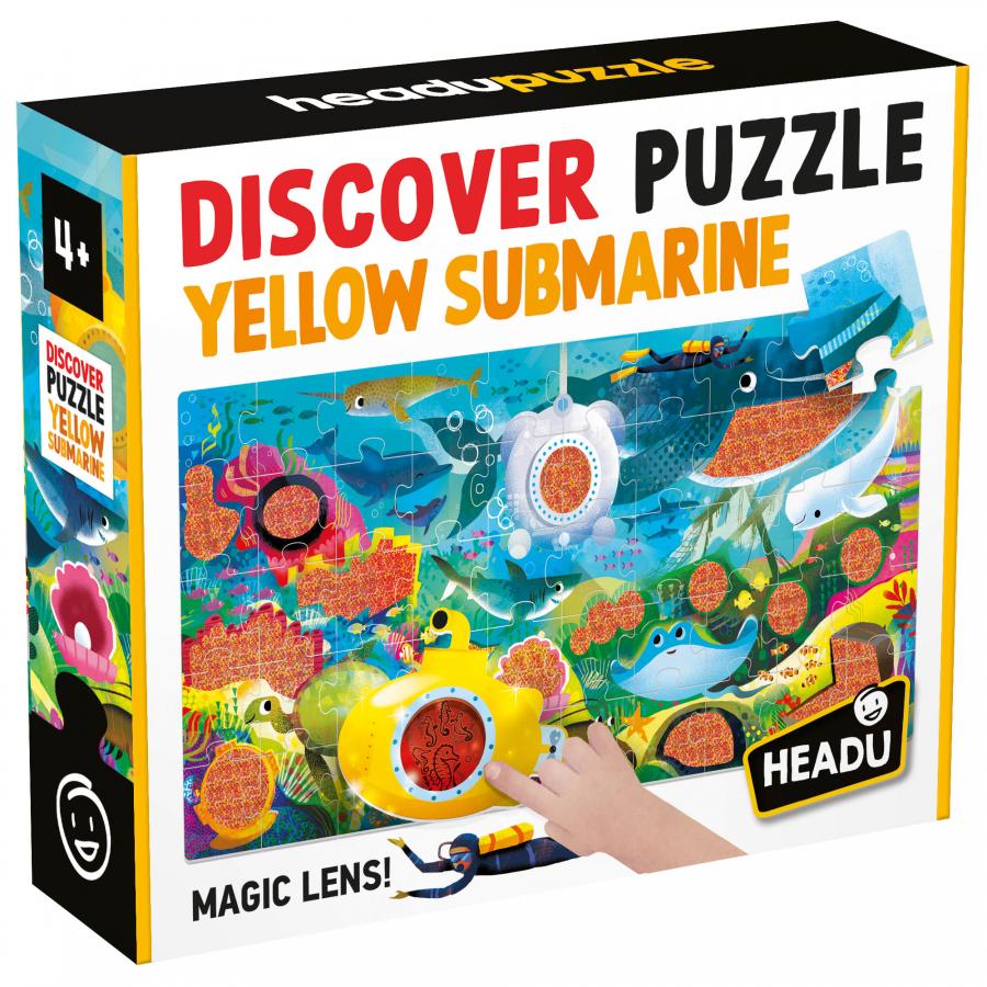 HEADU - Discover Puzzle Yellow Submarine