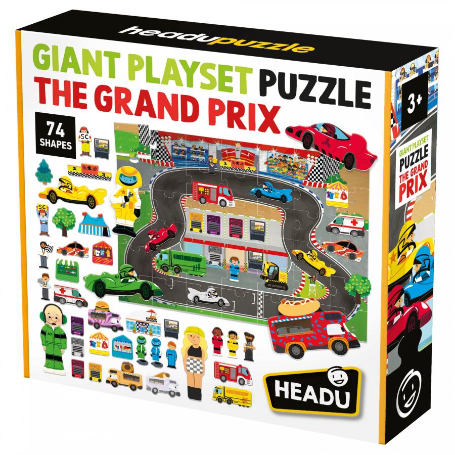 HEADU - Giant Playset Puzzle The Gran Prix