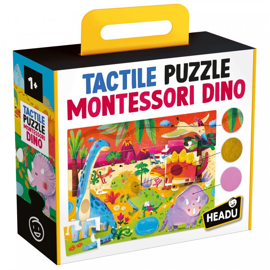 HEADU - Tactile Puzzle Montessori Dino