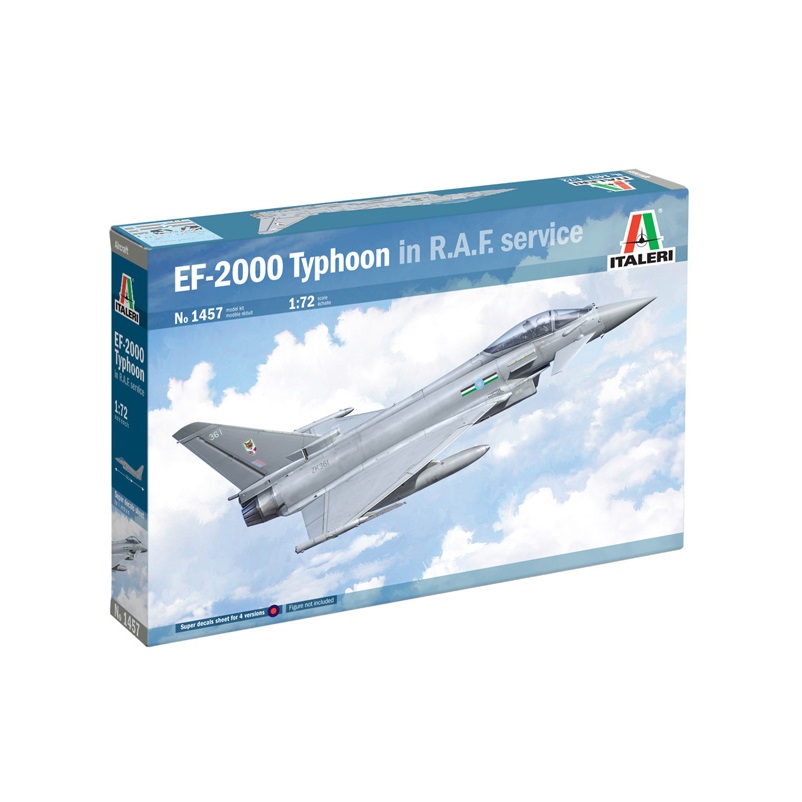 ITALERI 1/72 - Eurofighter Typhoon EF-2000 In R.A.F.