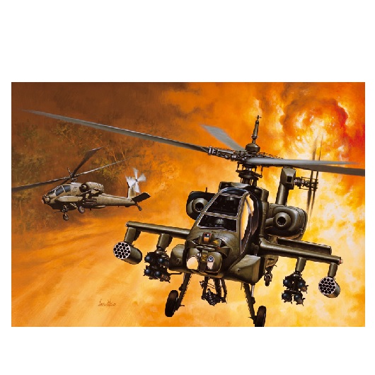 ITALERI 1/72 - AH - 64 APACHE