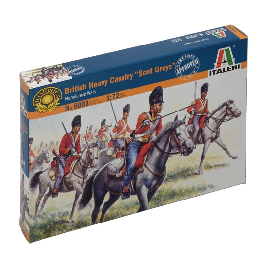 ITALERI 1/72 - BRITISH CAVALRY - SCOT GREYS