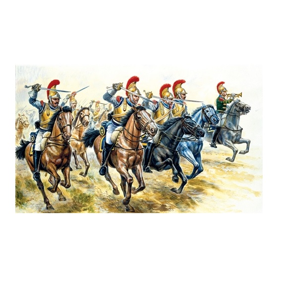 ITALERI 1/72 - FRENCH HEAVY CAVALRY