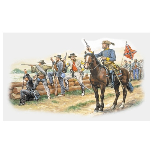 ITALERI 1/72 - CONFEDERATE INFANTRY