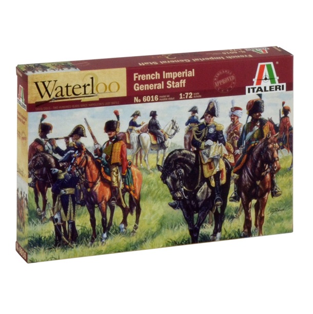 ITALERI 1/72 - FRENCH IMPERIAL GENERAL STAFF