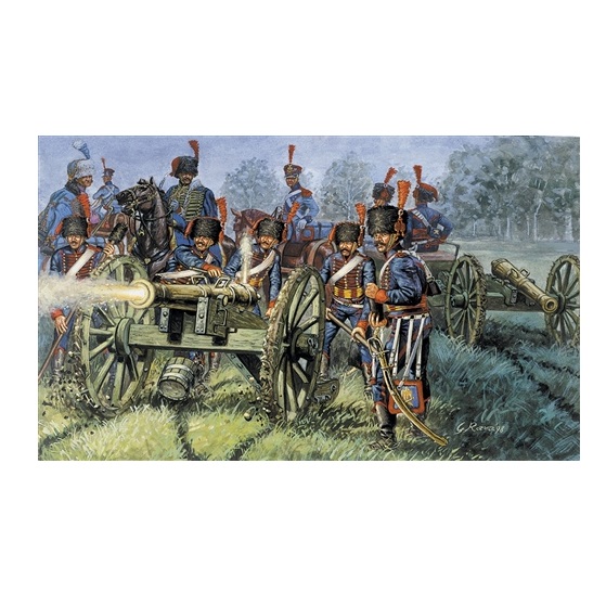 ITALERI1/72 - FRENCH ARTILLERY