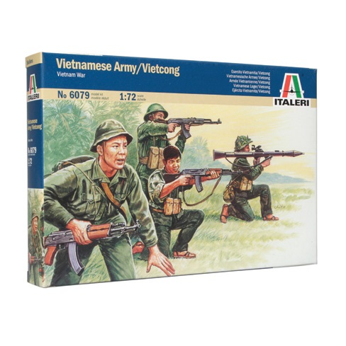 ITALERI 1/72 - VIETNAMESE ARMY-VIETCONG
