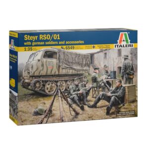 ITALERI 1/35 - STEYR RSO/01 with GERMAN SOLDIERS