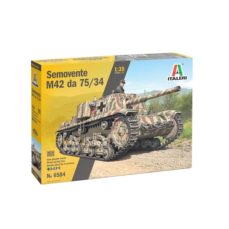 ITALERI 1/35 - Semovente M42 da 75/34