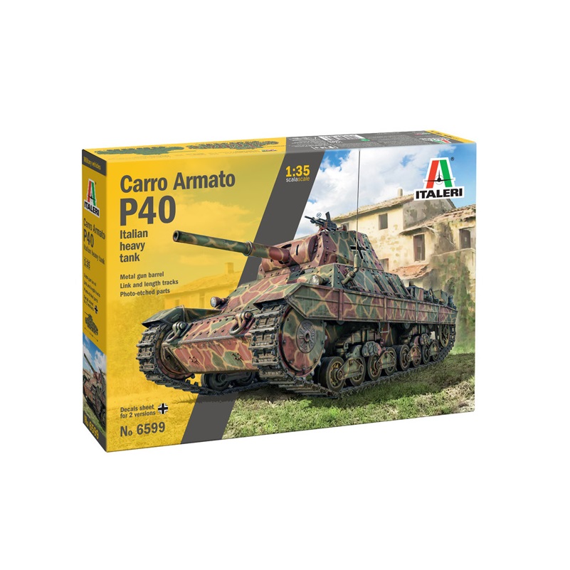 ITALERI 1/35 - Carro Armato P40