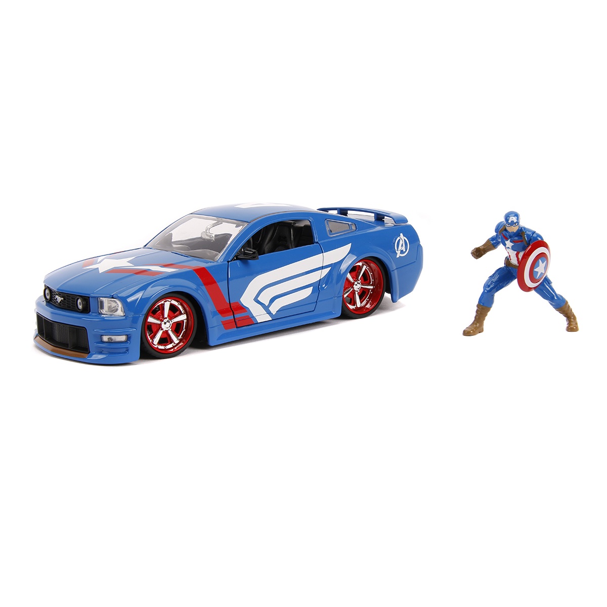 JADA 1/24 - Marvel Captain America 2006 Ford Mustang GT