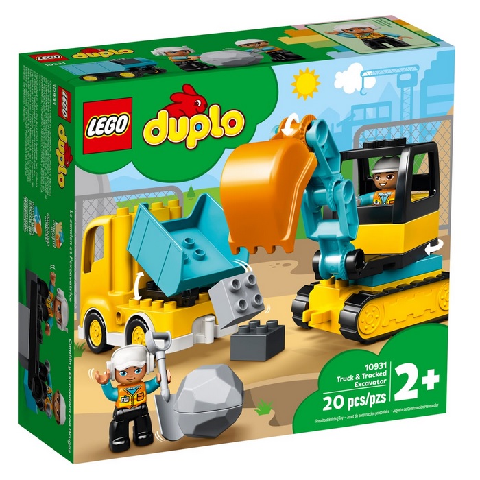 DUPLO - Camion e scavatrice cingolata