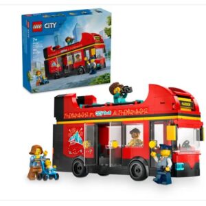 CITY -Autobus turistico rosso a due piani