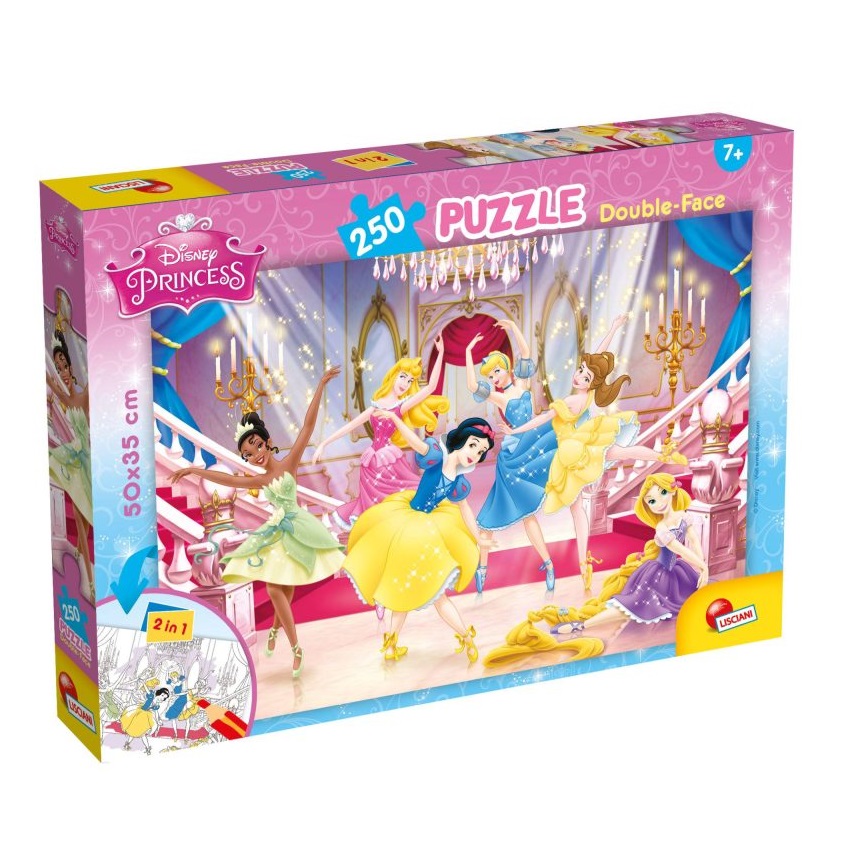 LISCIANI 250 PEZZI - DISNEY princess