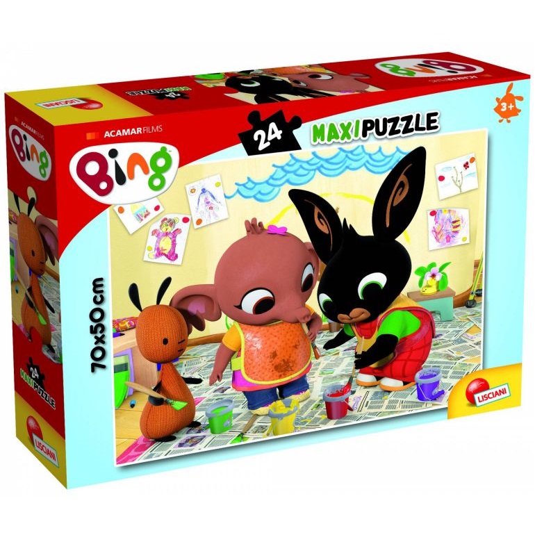 LISCIANI MAXI PUZZLE - BING ART ATTACK