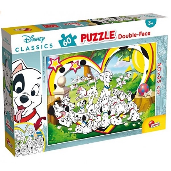 LISCIANI 60 PEZZI - DISNEY 101 DALMATIANS