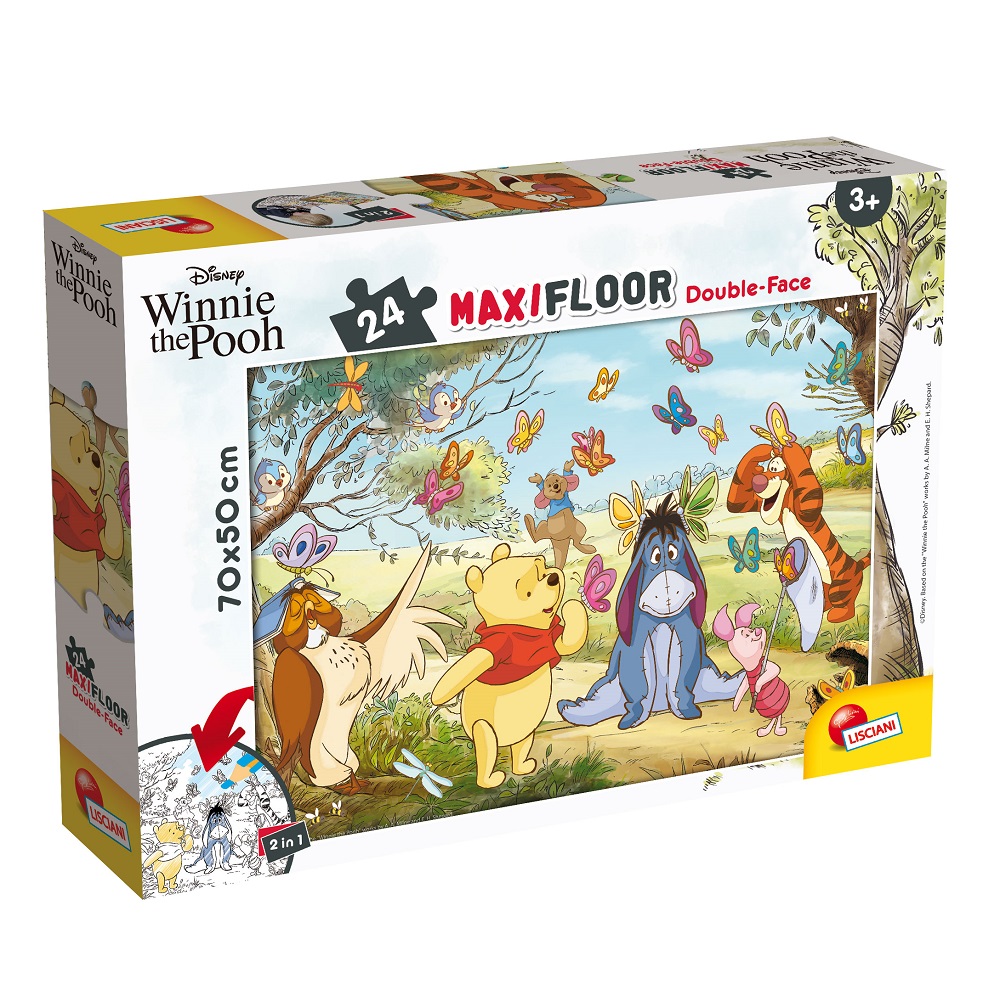 LISCIANI MAXI FLOOR 34 PZ - Winnie The Pooh