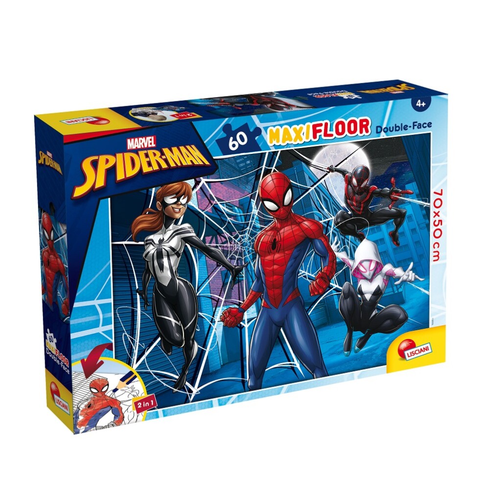 LISCIANI MAXI FLOOR - SPIDER-MAN - 60 PEZZI