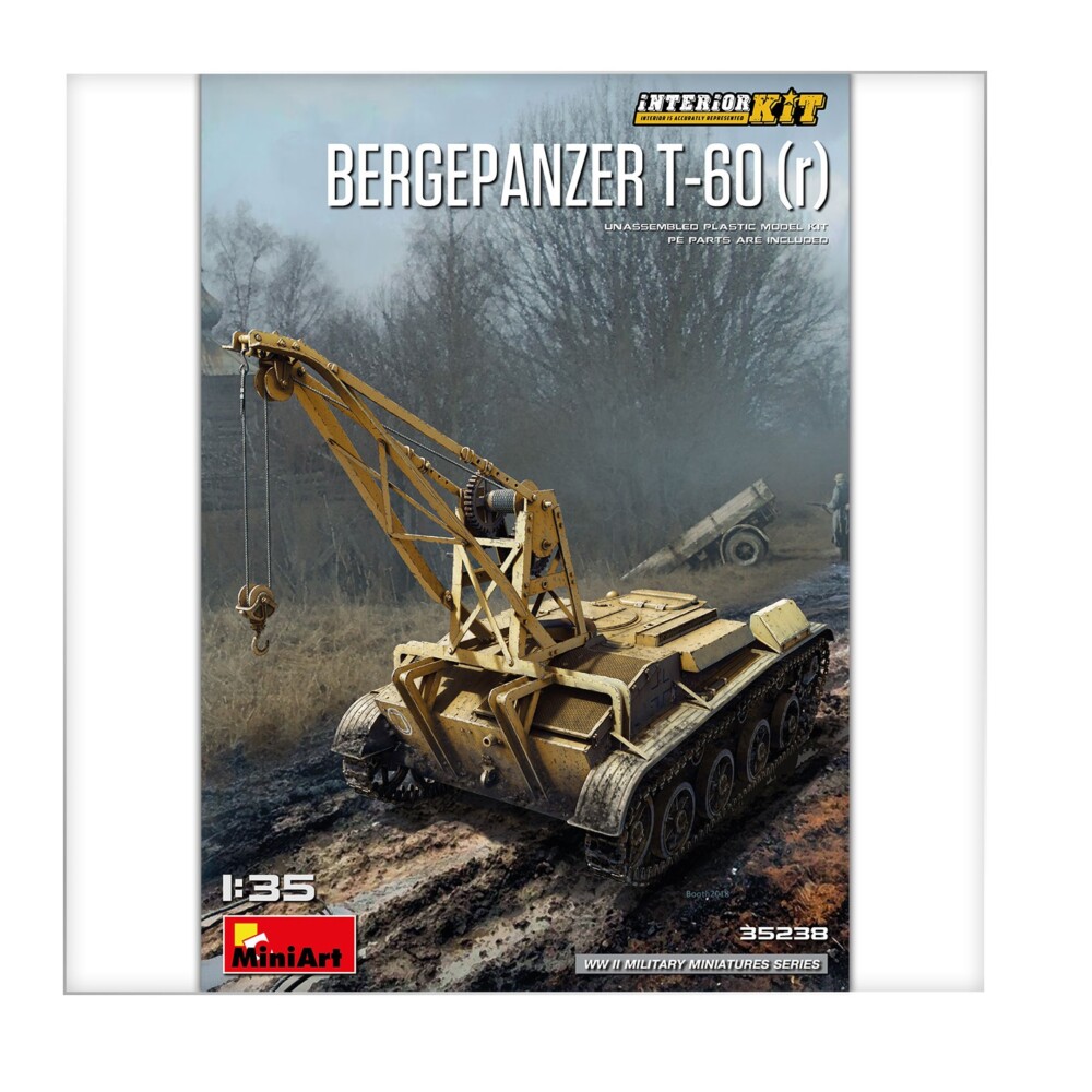 MINIART 1/35 - BERGEPANZER T-60 ( r ) INTERIOR KIT