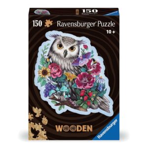 RAVENSBURGER - PUZZLE IN LEGNO 150 PEZZI MISTERIOUS OWL