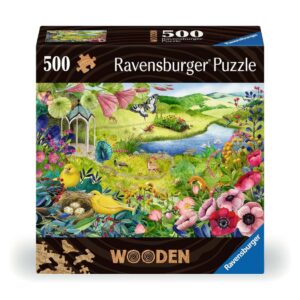 RAVENSBURGER - PUZZLE IN LEGNO NATURE GARDEN