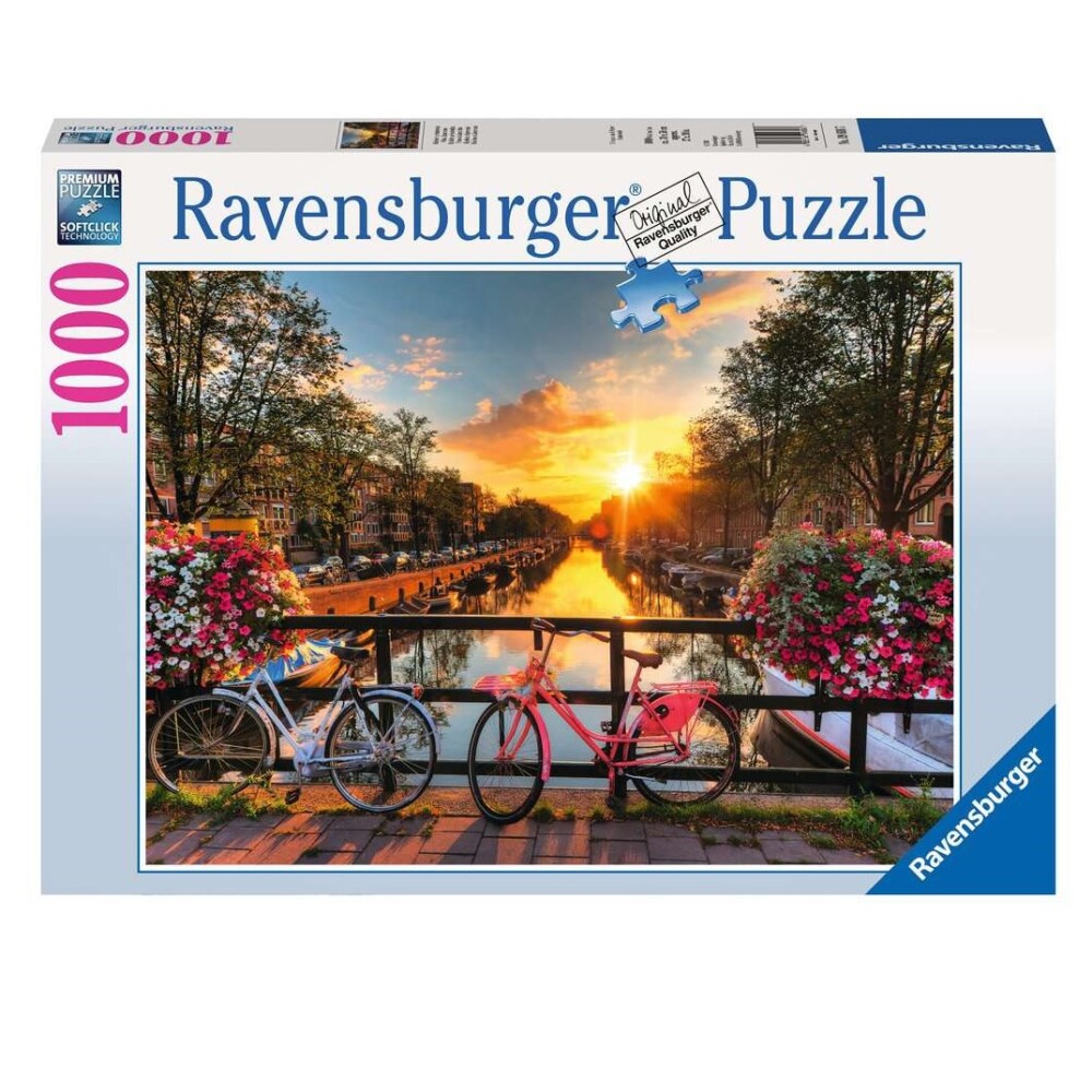 RAVENSBURGER - BICICLET E AD AMSTERDAM