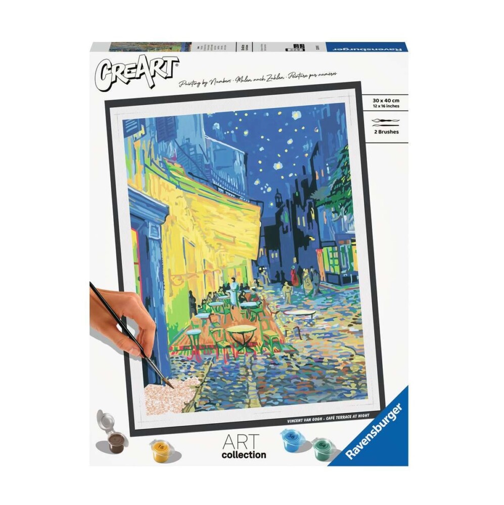RAVENSBURGER -VINCENT VAN GOGH - CAFE' TERRACE AT NIGHT