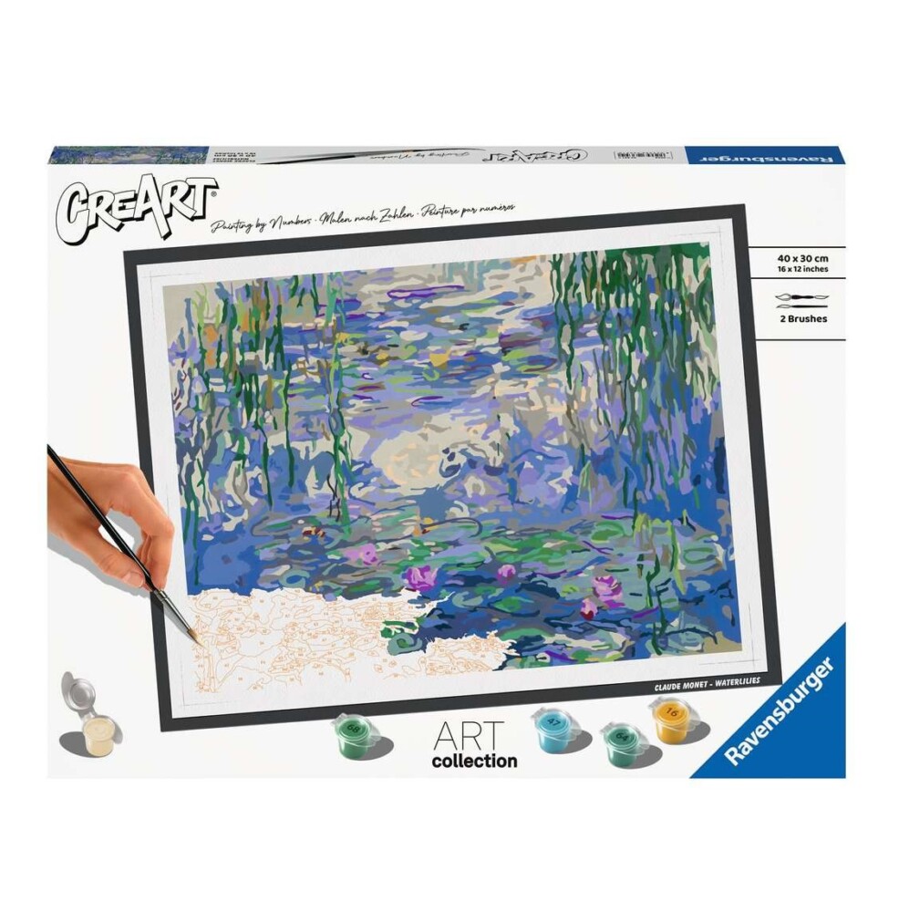RAVENSBURGER - CLAUDE MONET - WATERLILIES