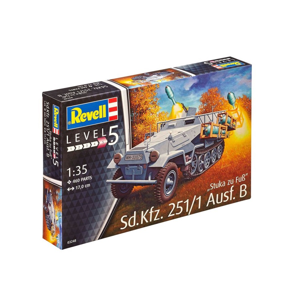 REVELL 1/35 - Sd.Kfz. 251/1 Ausf. B "Stuka zu Fuß"