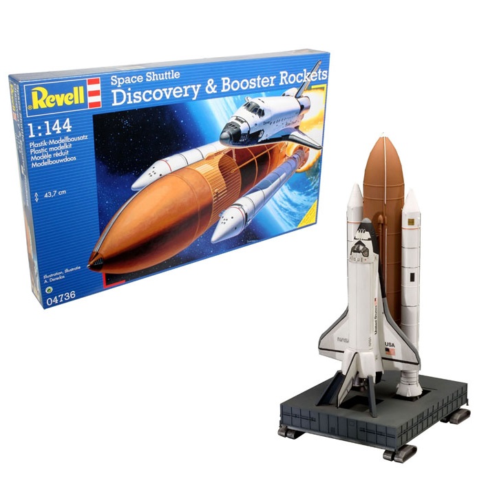 REVELL 1/144 - Space Shuttle Discovery & Booster Rockets