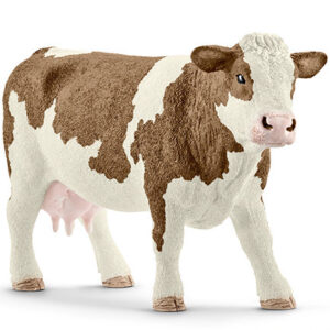 SCHLEICH - MUCCA PEZZATA ROSSA