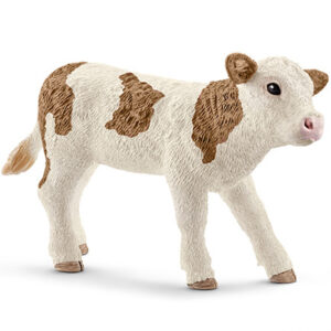 SCHLEICH - VITELLO PEZZATO ROSSO