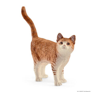 SCHLEICH - GATTO ROSSO IN PIEDI